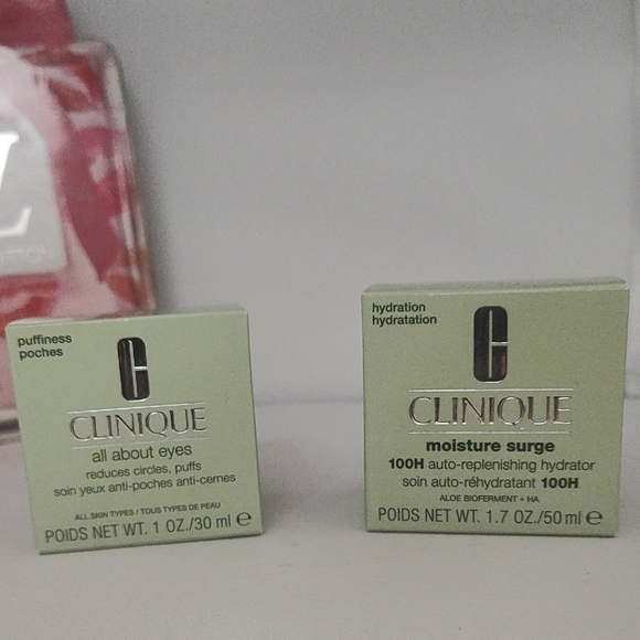 Clinique Other - Clinique All About Eyes and Moisture Surge Duo Retail $120